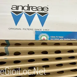 AF111 (Màu nâu) Andreae Giấy lọc bụi sơn khô 2 lớp