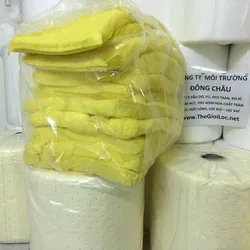 Gối Thấm Hút Thu Gom Dầu Hóa Chất Đổ Tràn