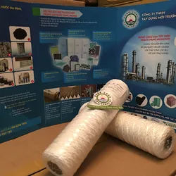 Lõi lọc sợi core inox 10 micron 10 inch