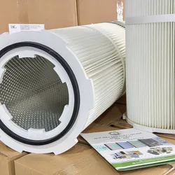 Lõi lọc gió giấy PE có vành 6 ngàm