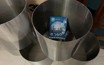 Ống lọc khe OD500 chặn rác trong công nghiệp