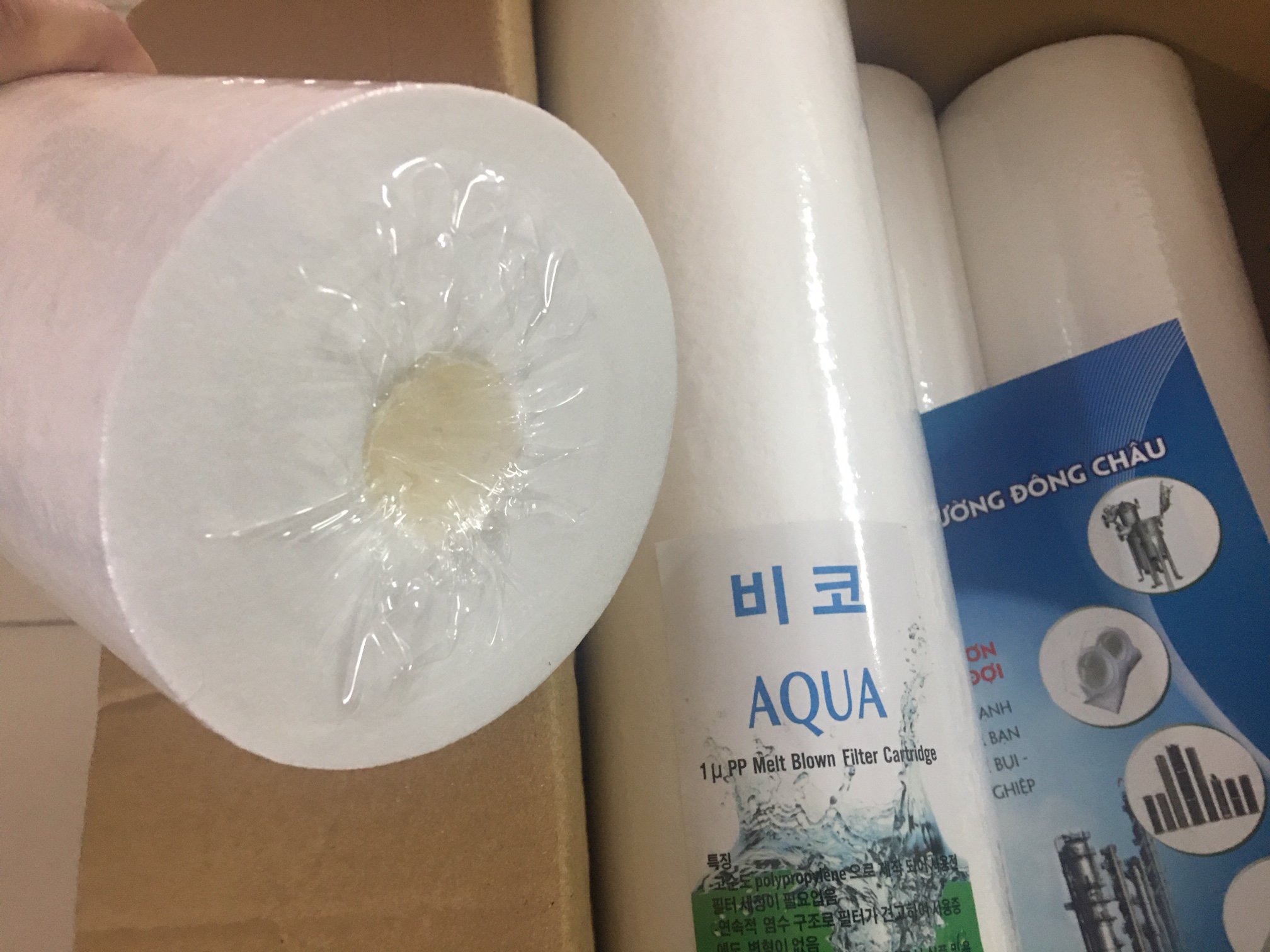 Lõi lọc nén Bigblue Aqua Korea 1 micron 20 inch