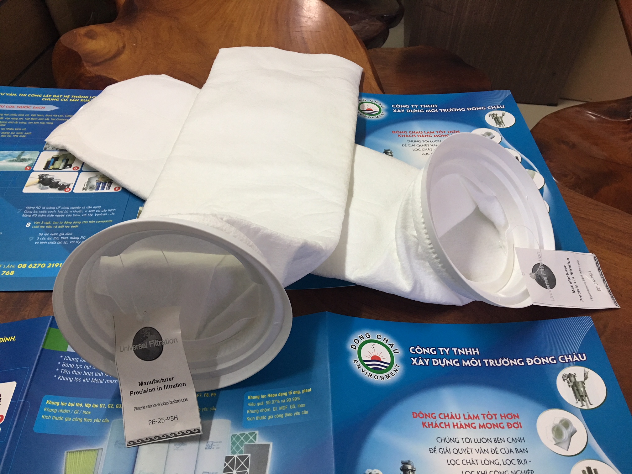 Đông Châu phân phối Túi lọc nước PE-25-P5H chính hãng universal