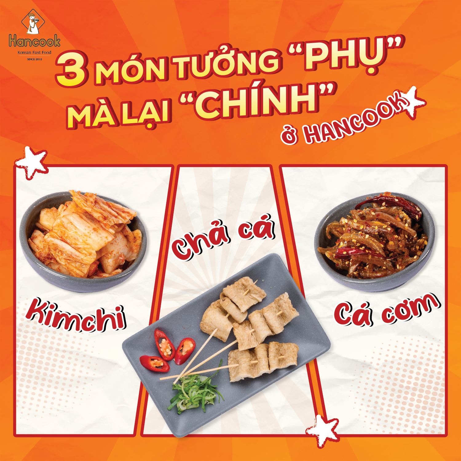 3 Món Tưởng "Phụ" Mà Lại Rất "Chính" Ở Hancook 3 Món Tưởng "Phụ" Mà Lại Rất "Chính" Ở Hancook