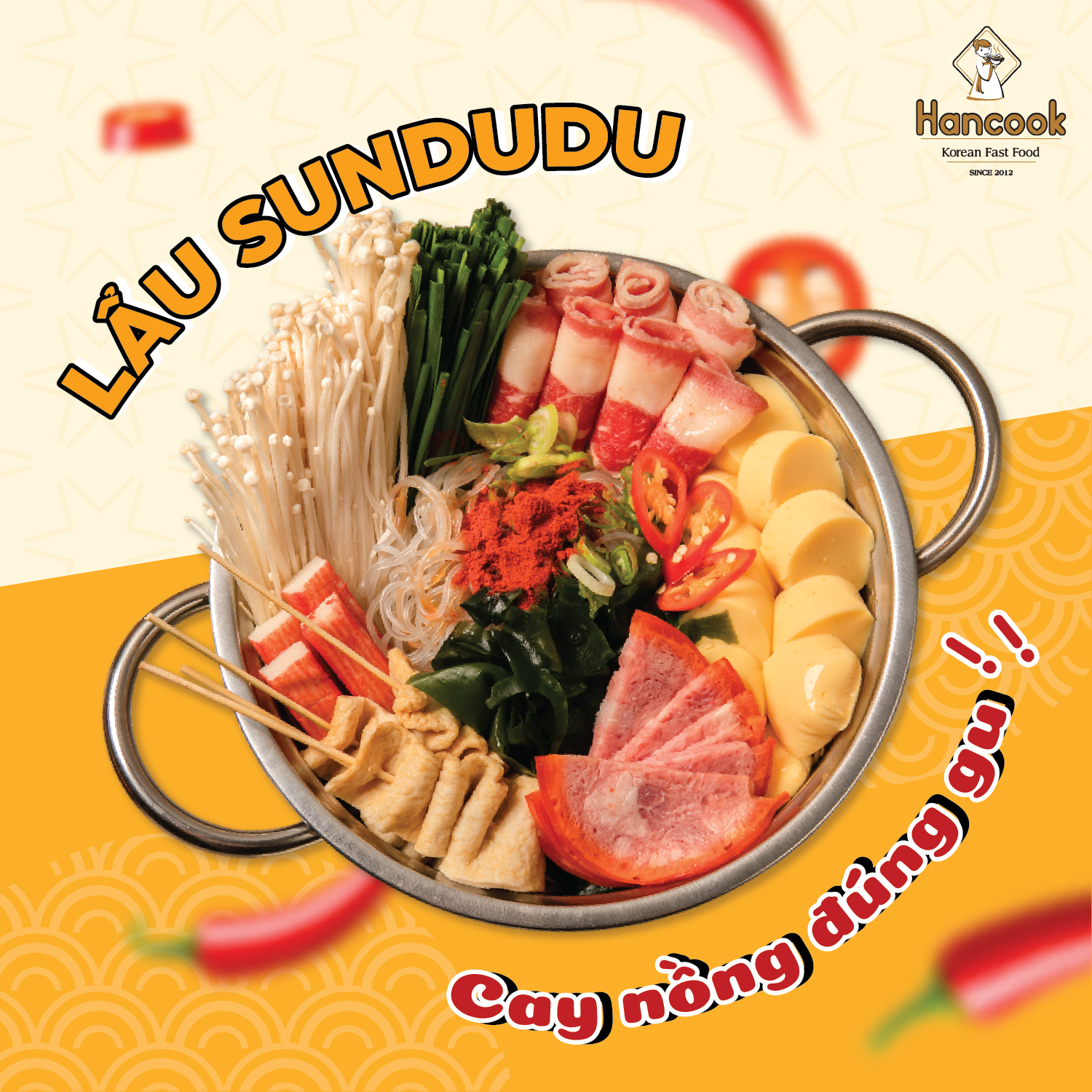 Lẩu Sundubu mang đến sự hài hòa tuyệt vời giữa cay, béo, thanh, ngọt Lẩu Sundubu mang đến sự hài hòa tuyệt vời giữa cay, béo, thanh, ngọt