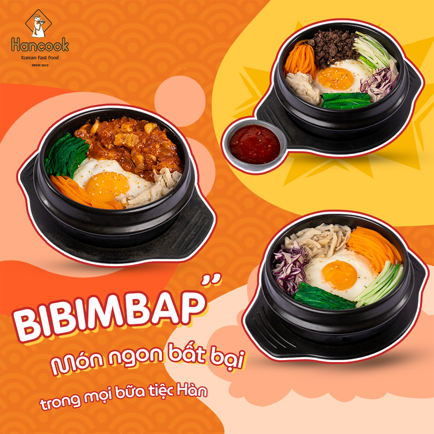 Bibimbap – Trải nghiệm bùng nổ sắc màu và hương vị tại Hancook Bibimbap – Trải nghiệm bùng nổ sắc màu và hương vị tại Hancook