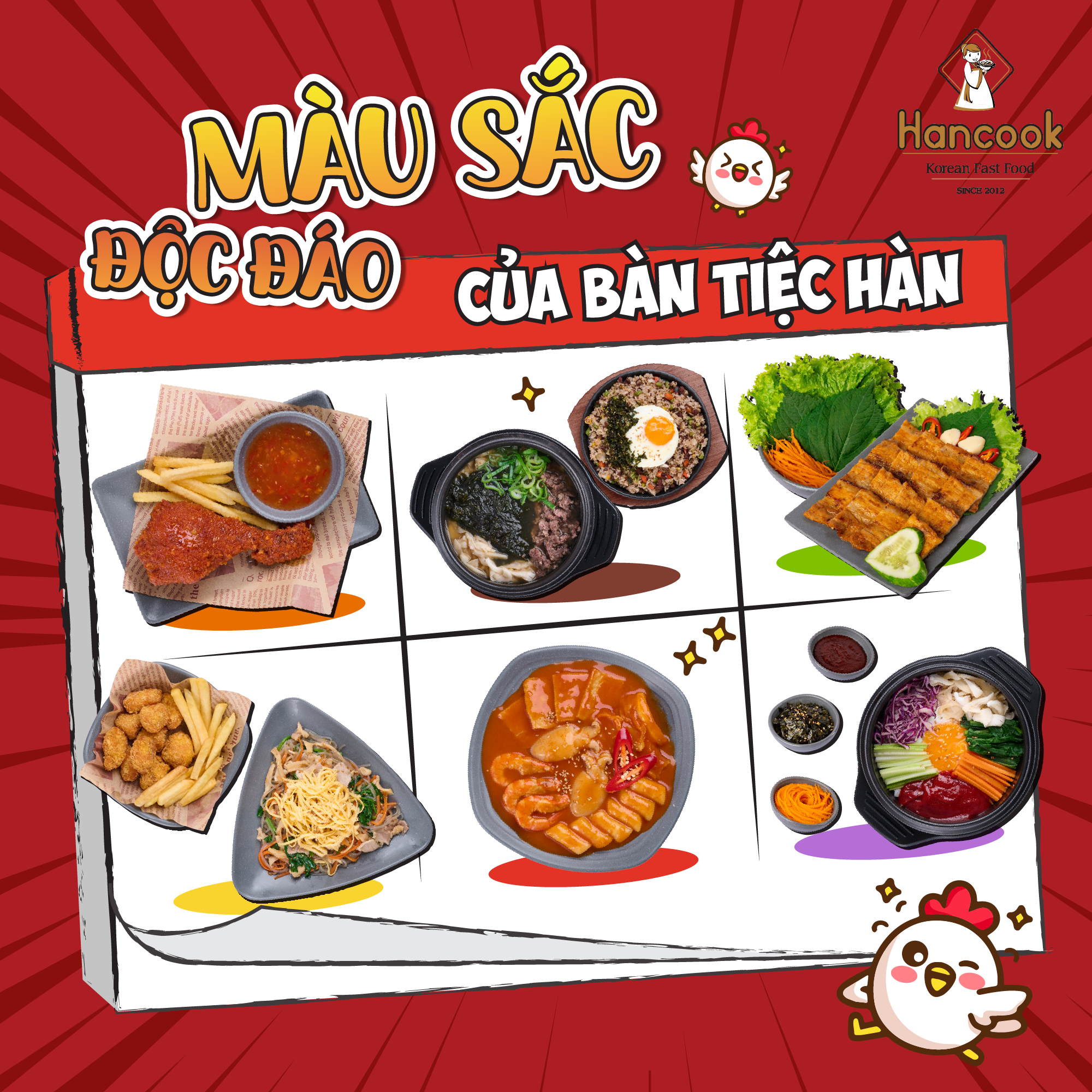 Màu Sắc Độc Đáo Của Một Bàn Tiệc Hàn Tại Hancook Màu Sắc Độc Đáo Của Một Bàn Tiệc Hàn Tại Hancook