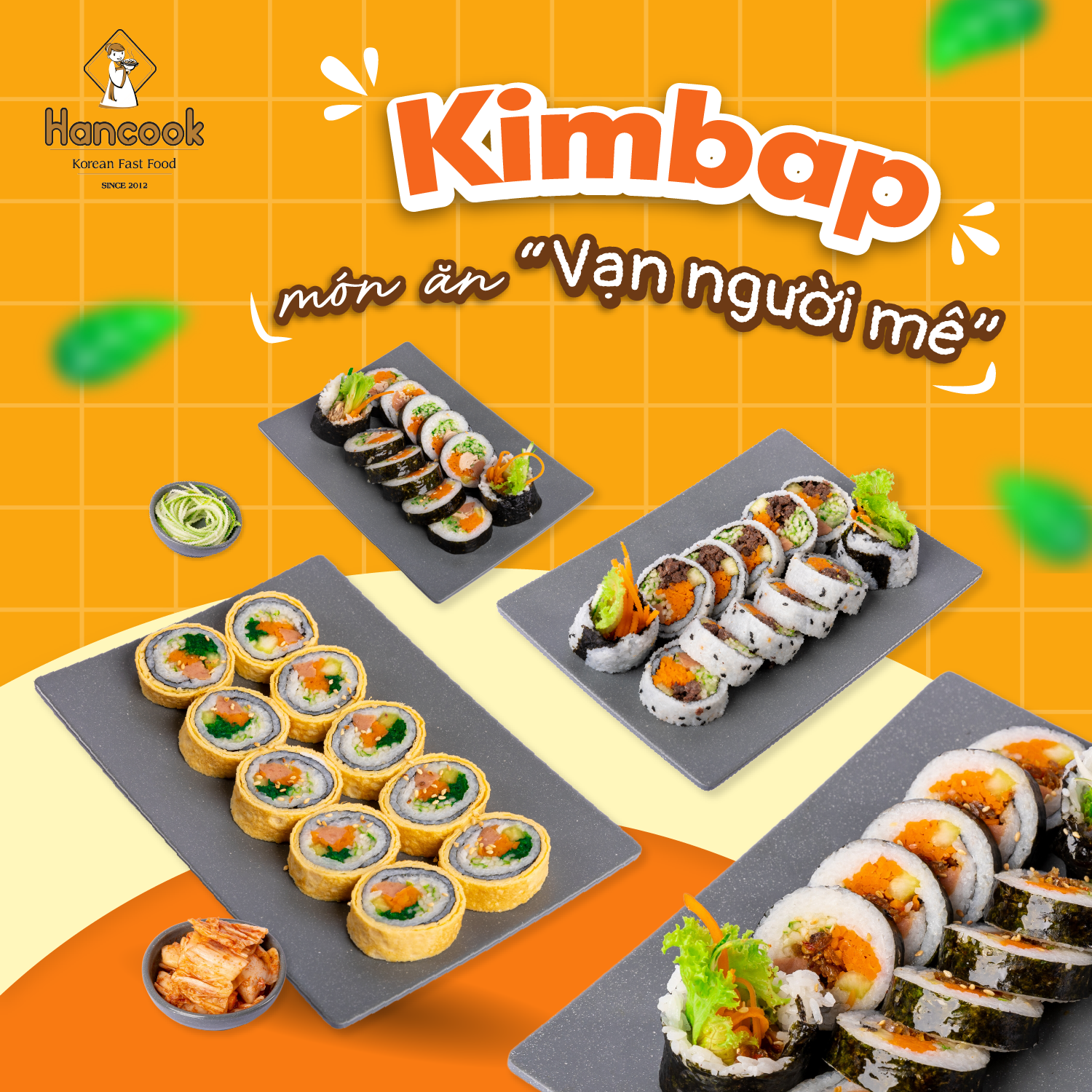 Cơm cuộn Hàn Quốc mang đến trải nghiệm ẩm thực thú vị Cơm cuộn Hàn Quốc mang đến trải nghiệm ẩm thực thú vị