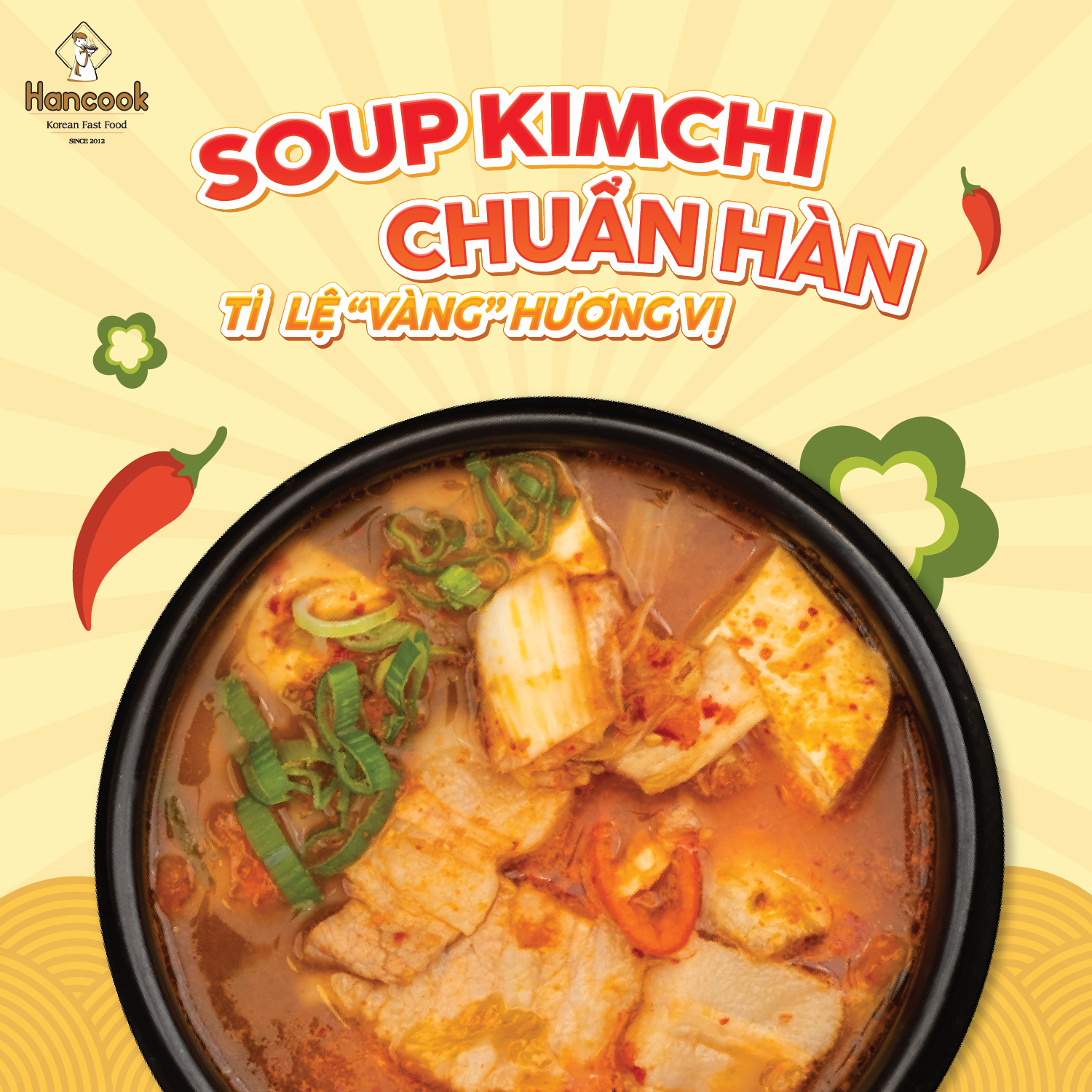 Soup Kimchi tại Hancook sẽ là lựa chọn khiến bạn "crush" ngay từ lần đầu tiên Soup Kimchi tại Hancook sẽ là lựa chọn khiến bạn "crush" ngay từ lần đầu tiên