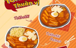 Tokbokki thuần vị – Thêm Ramen thêm mê ly?