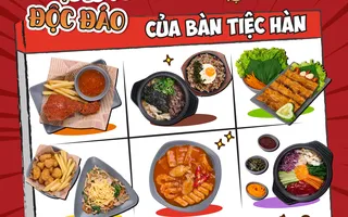 Màu Sắc Độc Đáo Của Một Bàn Tiệc Hàn Tại Hancook