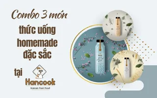 3 món nước homemade nức lòng tại Hancook