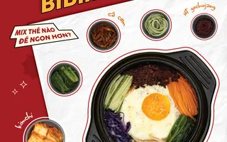Cơm trộn Bibimbap - mix thế nào để ngon hơn