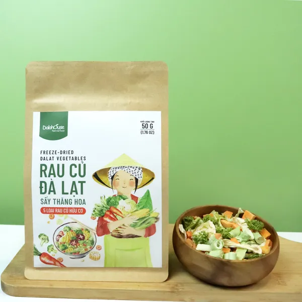 Rau Củ Đà Lạt Sấy Thăng Hoa Dalahouse