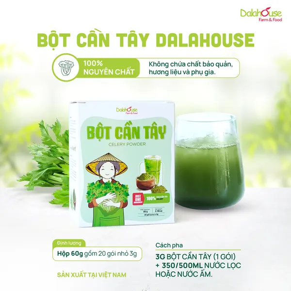 BỘT CẦN TÂY DALAHOUSE 60g/120g