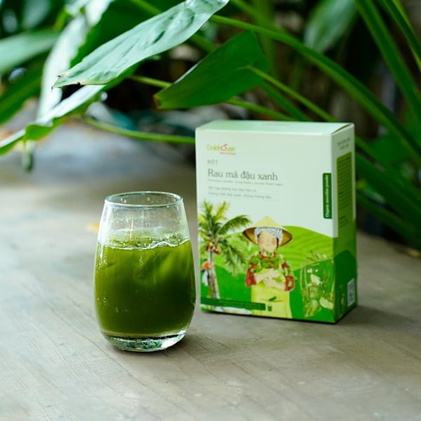Bột Rau Má Đậu Xanh Dalahouse 200g