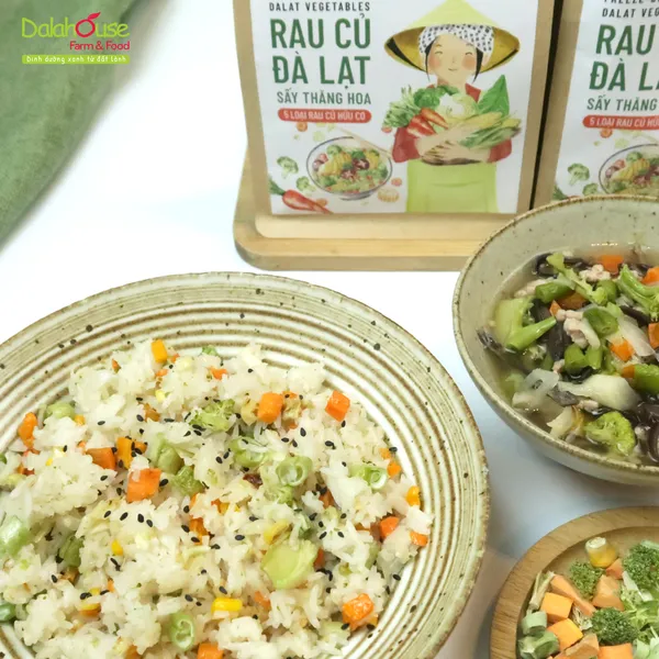 Rau Củ Đà Lạt Sấy Thăng Hoa Dalahouse
