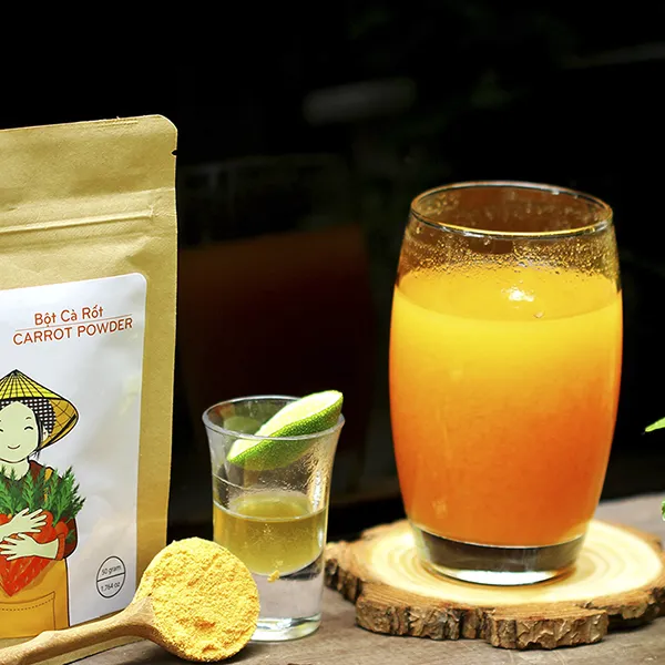 CÔNG THỨC NƯỚC CÀ RỐT CHANH MẬT ONG