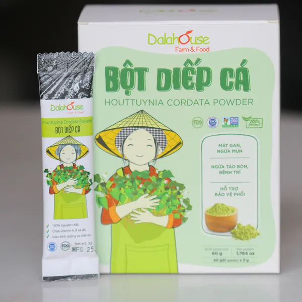 Bột Diếp Cá 60g