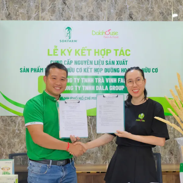 Phát Triển Bền Vững: Dalahouse Sử Dụng Vị Ngọt Mới Từ Đường Hoa Dừa Hữu Cơ Sokfarm