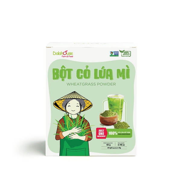 Bột cỏ lúa mì 60g