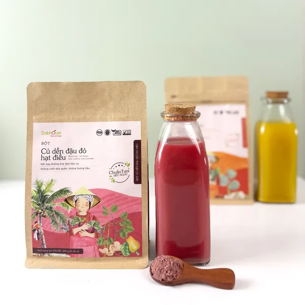 Bột Củ Dền Đậu Đỏ Hạt Điều 300g