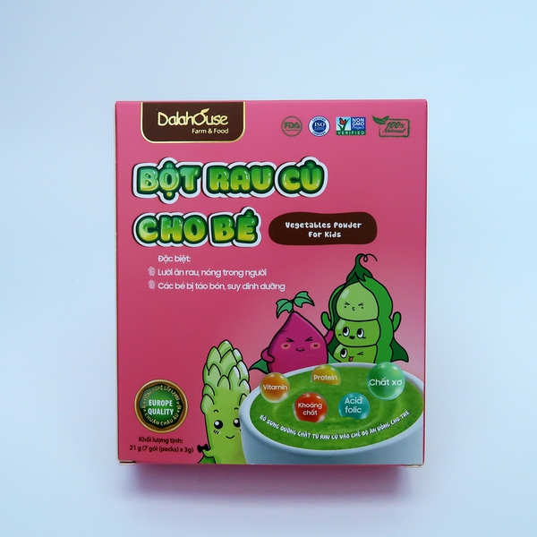 Hộp Bột Rau Củ Cho Bé 