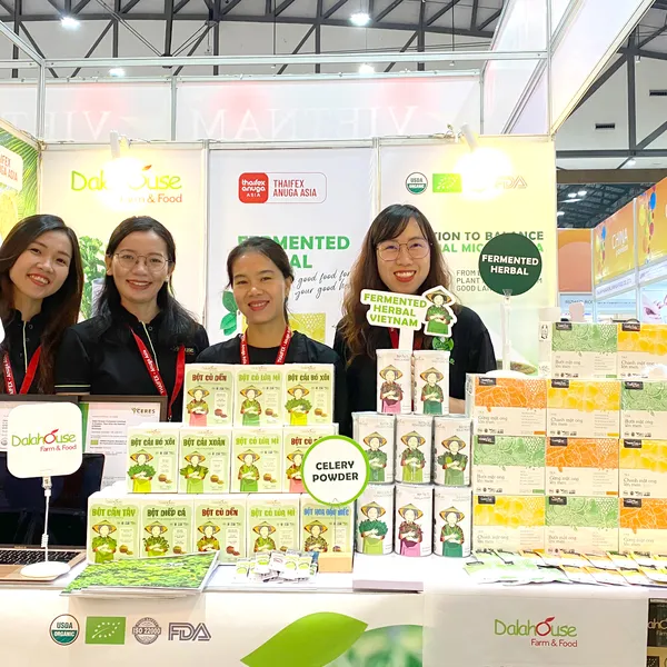 Dalahouse Và Hành Trình Đưa Bột Rau Củ Vươn Tầm Thế Giới Tại Thaifex - Anuga Asia 2023