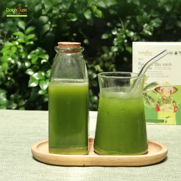 Bột Rau Má Đậu Xanh Dalahouse