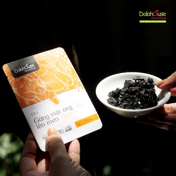 TRÀ GỪNG MẬT ONG LÊN MEN 75gram