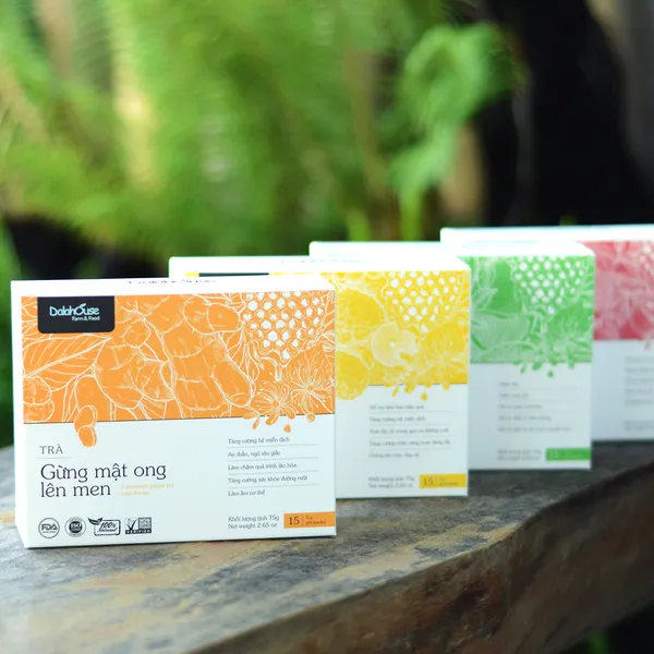 TRÀ GỪNG MẬT ONG LÊN MEN 75gram