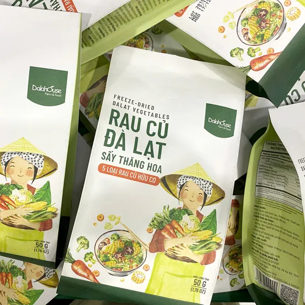 Rau Củ Đà Lạt Sấy Thăng Hoa Dalahouse