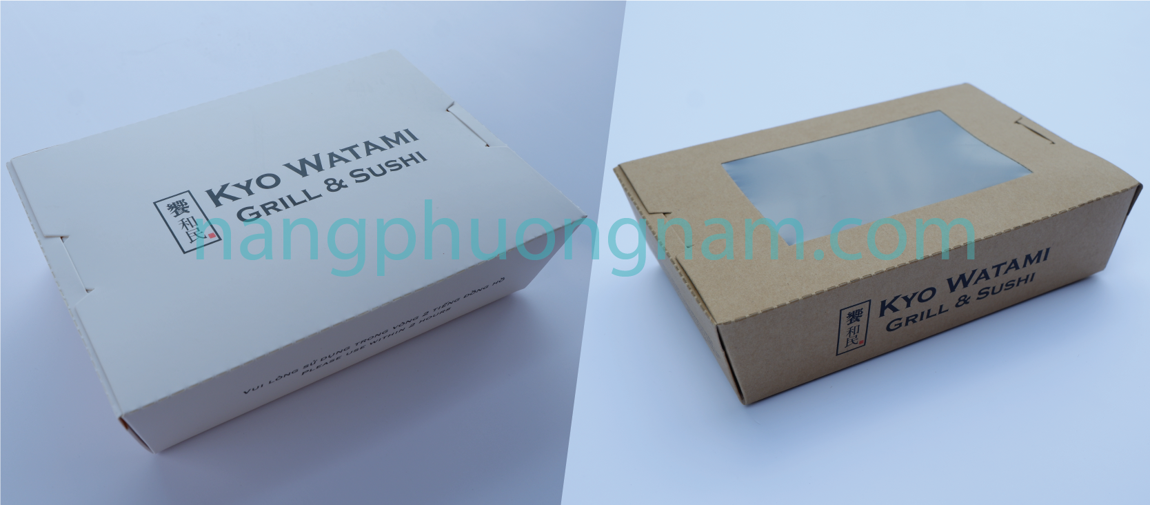 hộp giấy đựng thức ăn -ảnh 2 hộp giấy đựng thức ăn -ảnh 2