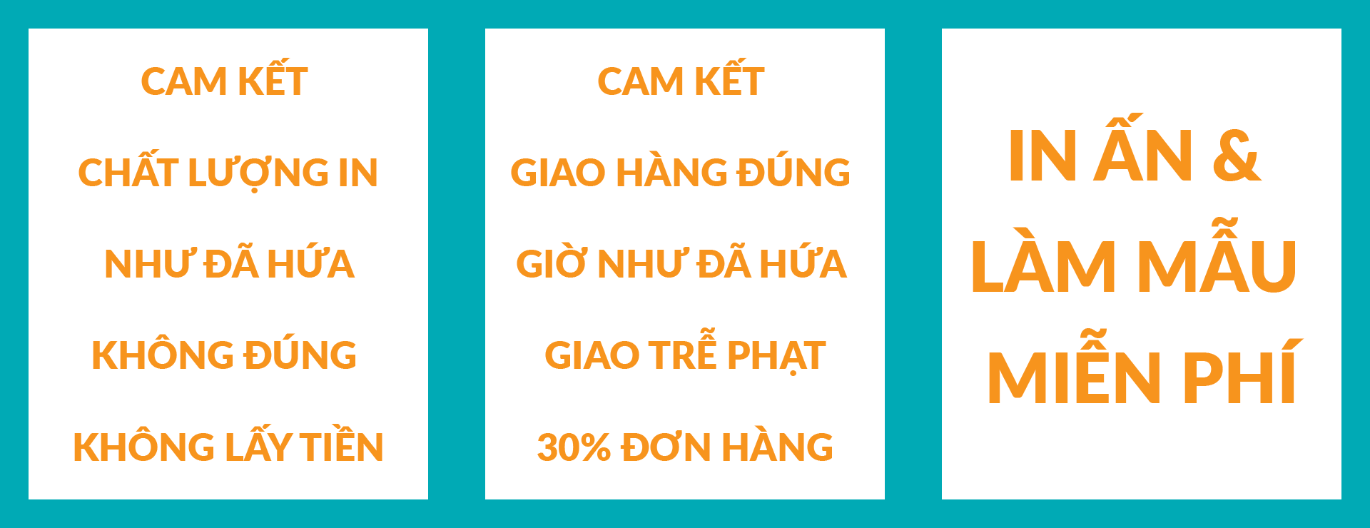 Cam kết của Nắng Phương Nam Cam kết của Nắng Phương Nam