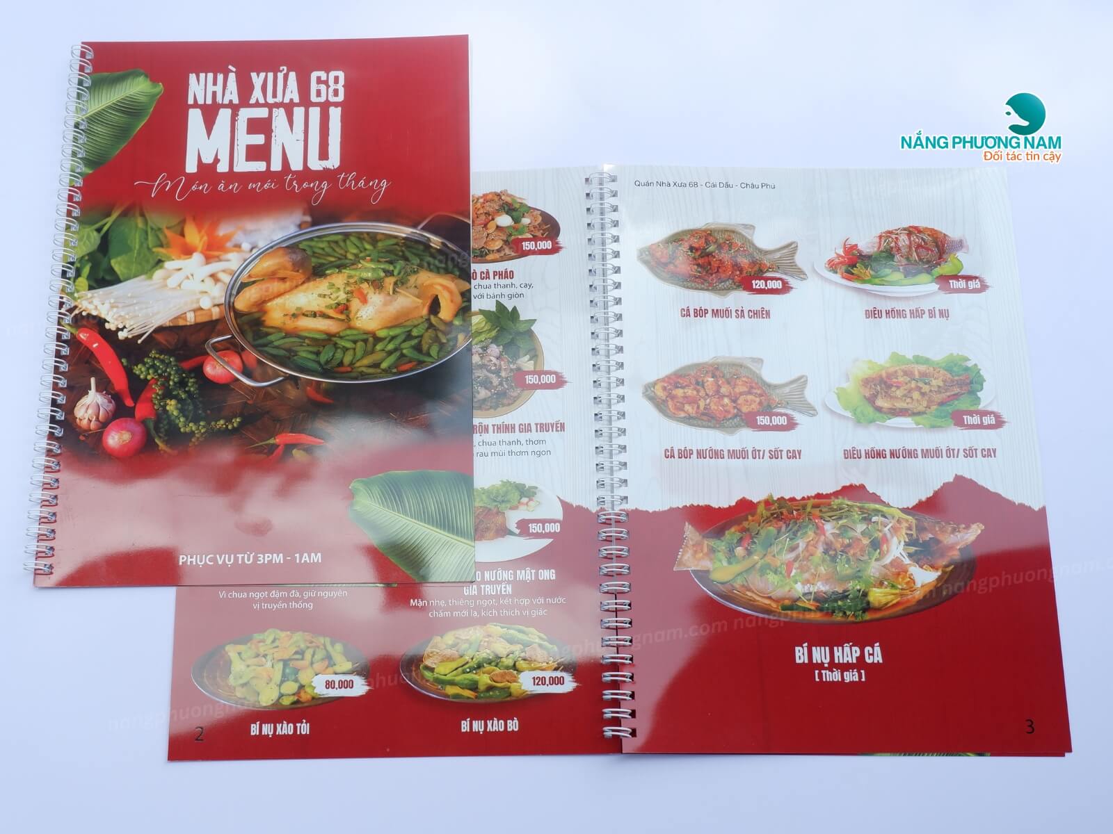 menu-giay-nhua ưu điểm nổi bật của menu giấy nhựa
