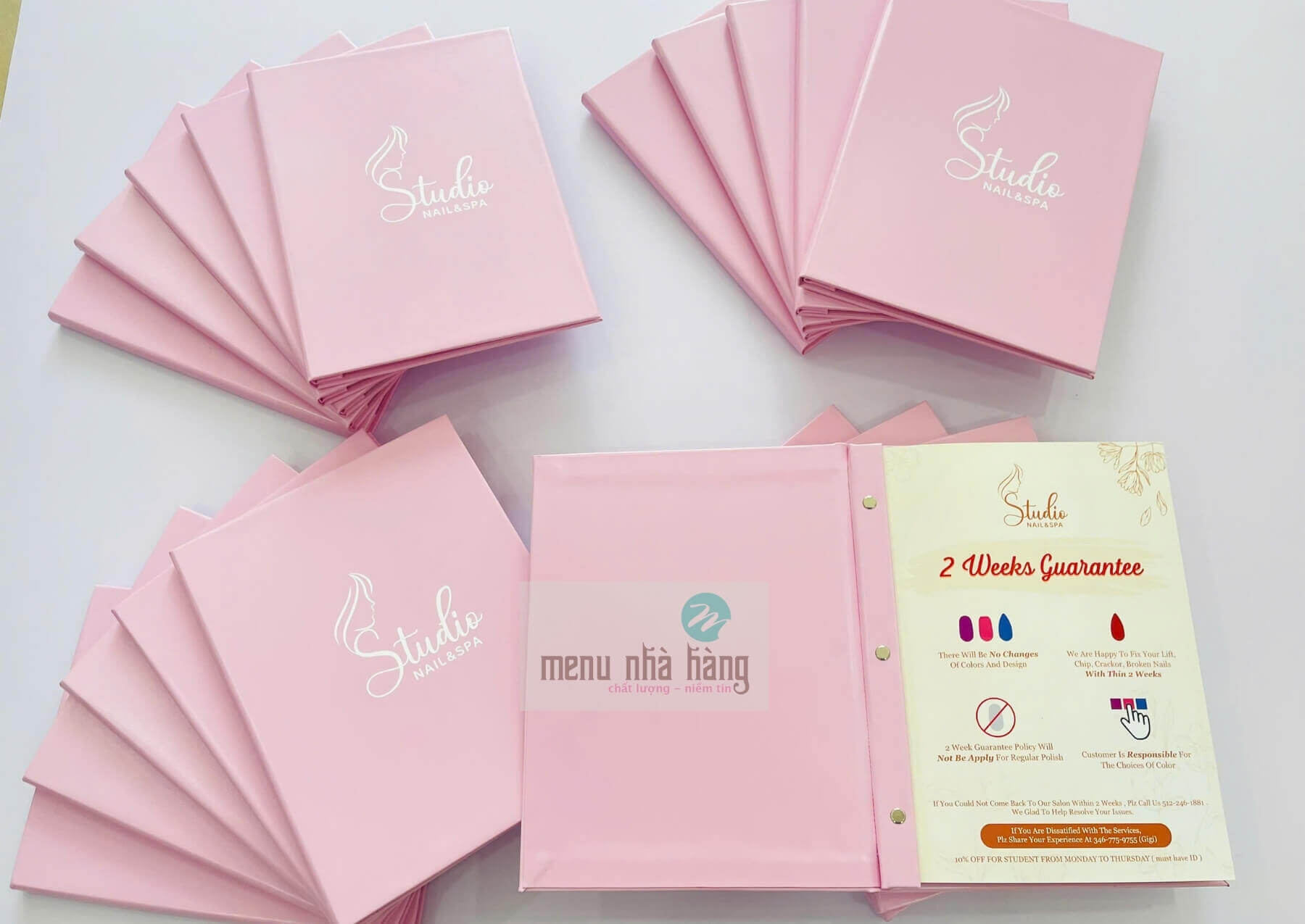 menu-tiem-nail-dep Menu Studio Nail & Spa bìa da gáy ốc