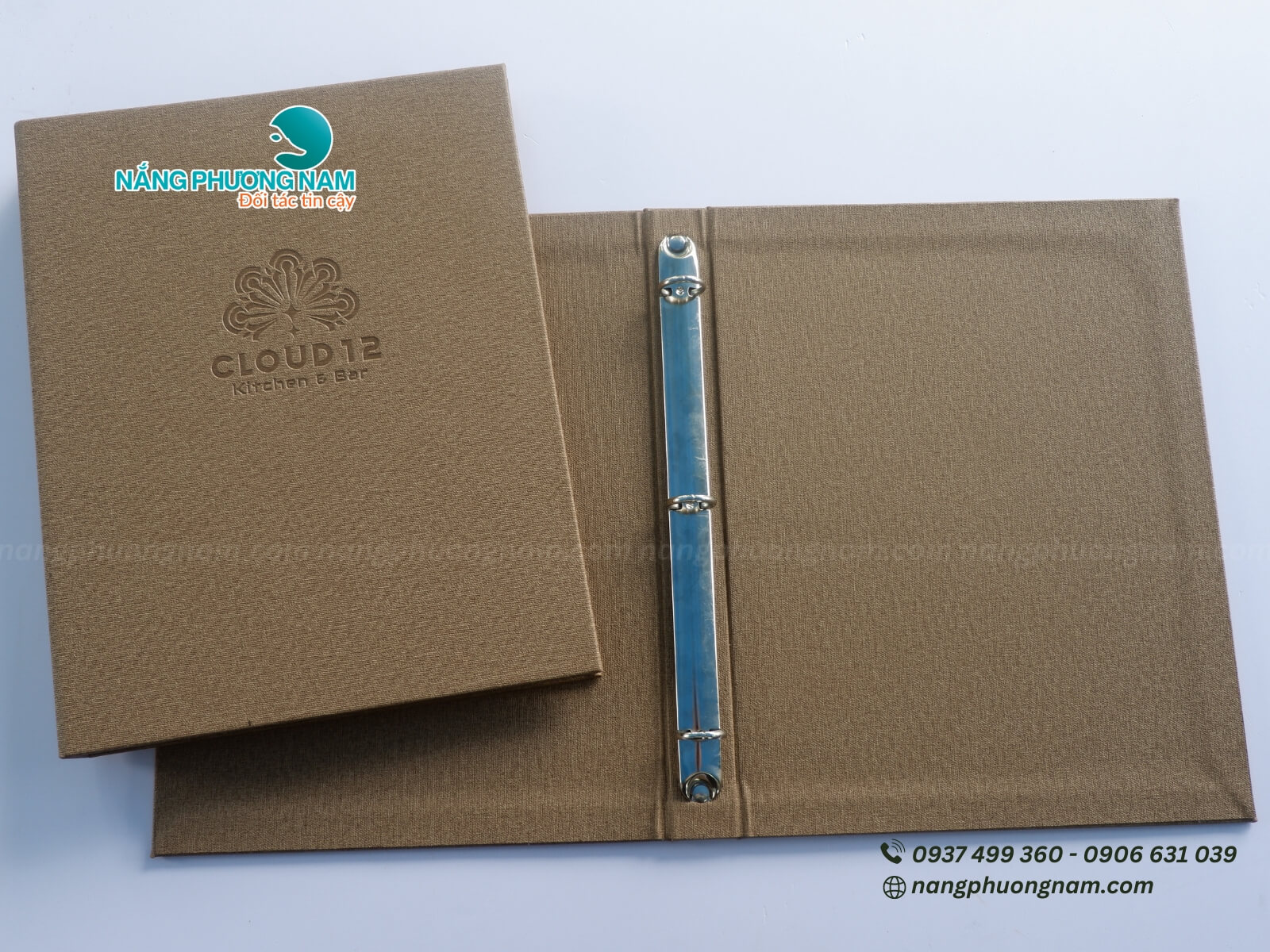 menu-bia-cong Menu bìa da dập chìm