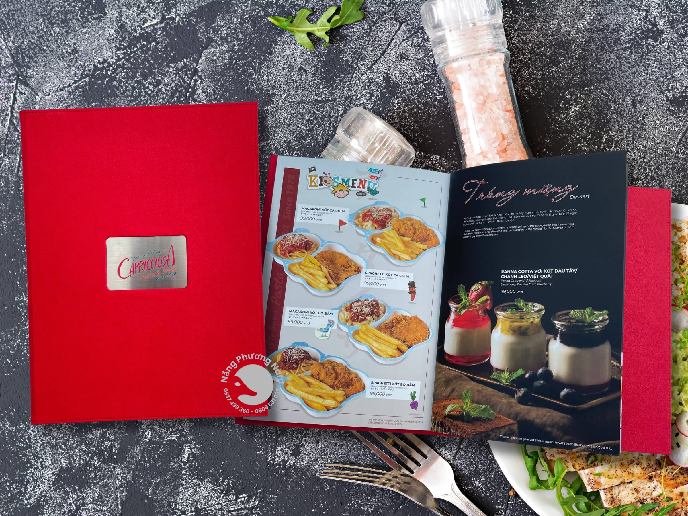 menu-bia-da-dep mẫu menu bìa da đẹp