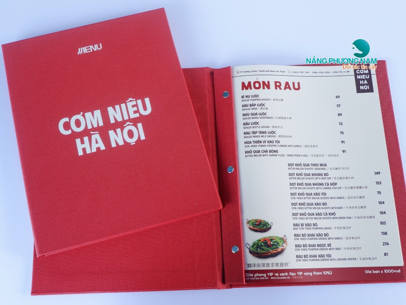 lam-menu-bang-bia-da Menu nhà hàng Cơm Niêu Hà Nội