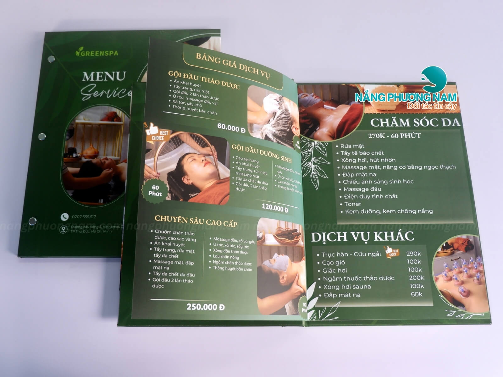 menu-bia-cung-spa mẫu thiết kế menu spa đẹp