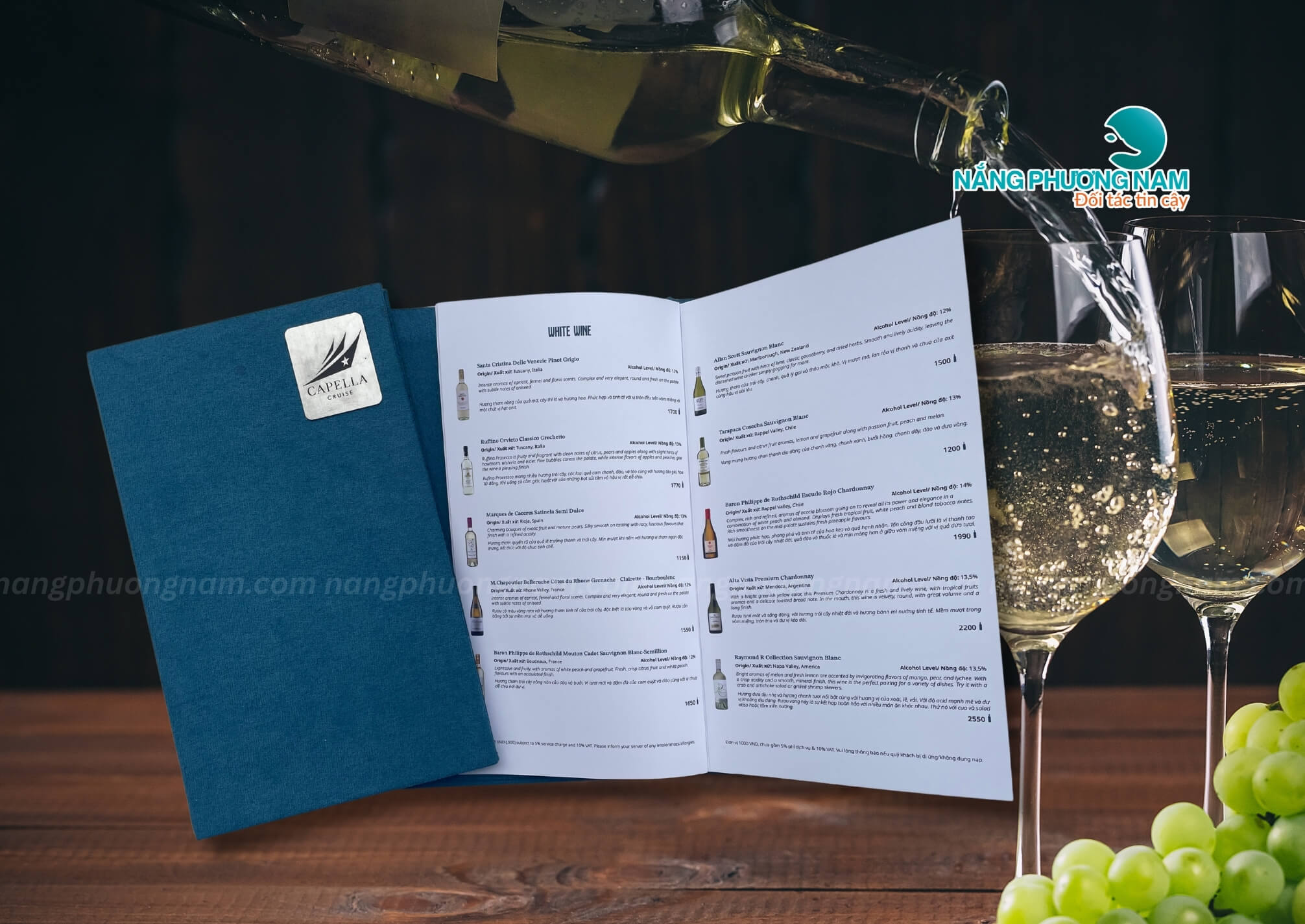 menu-resort-cao-cap Mẫu menu dành cho resort cao cấp