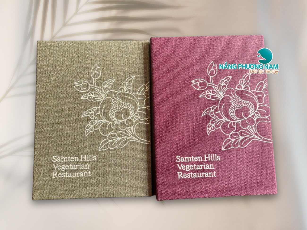 menu-vai-logo-theu Menu bìa vải logo thêu