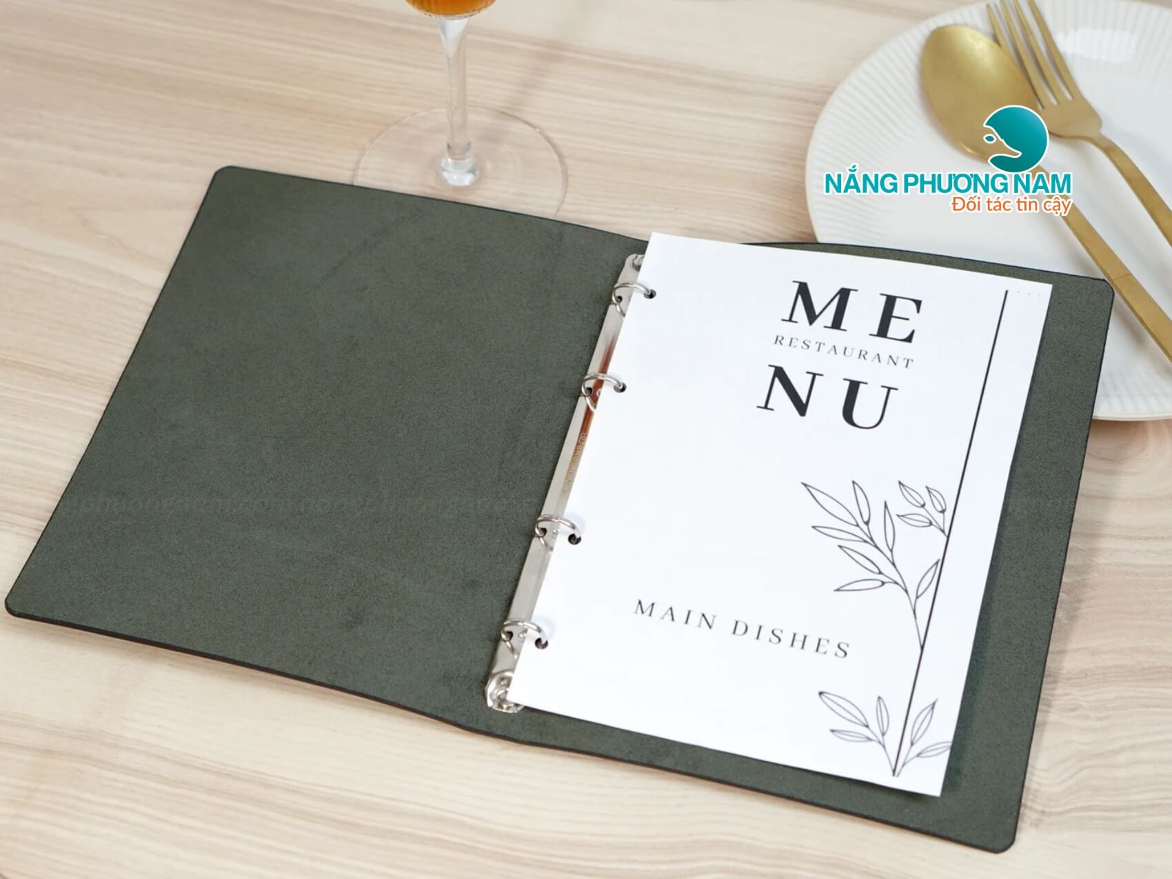 menu-da-gay-cong Mẫu menu da Pu cao cấp