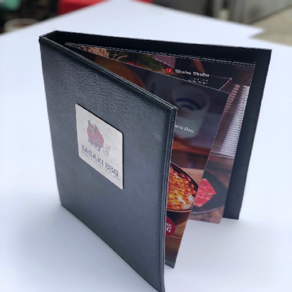 Menu bìa da đẹp Menu bìa da đẹp