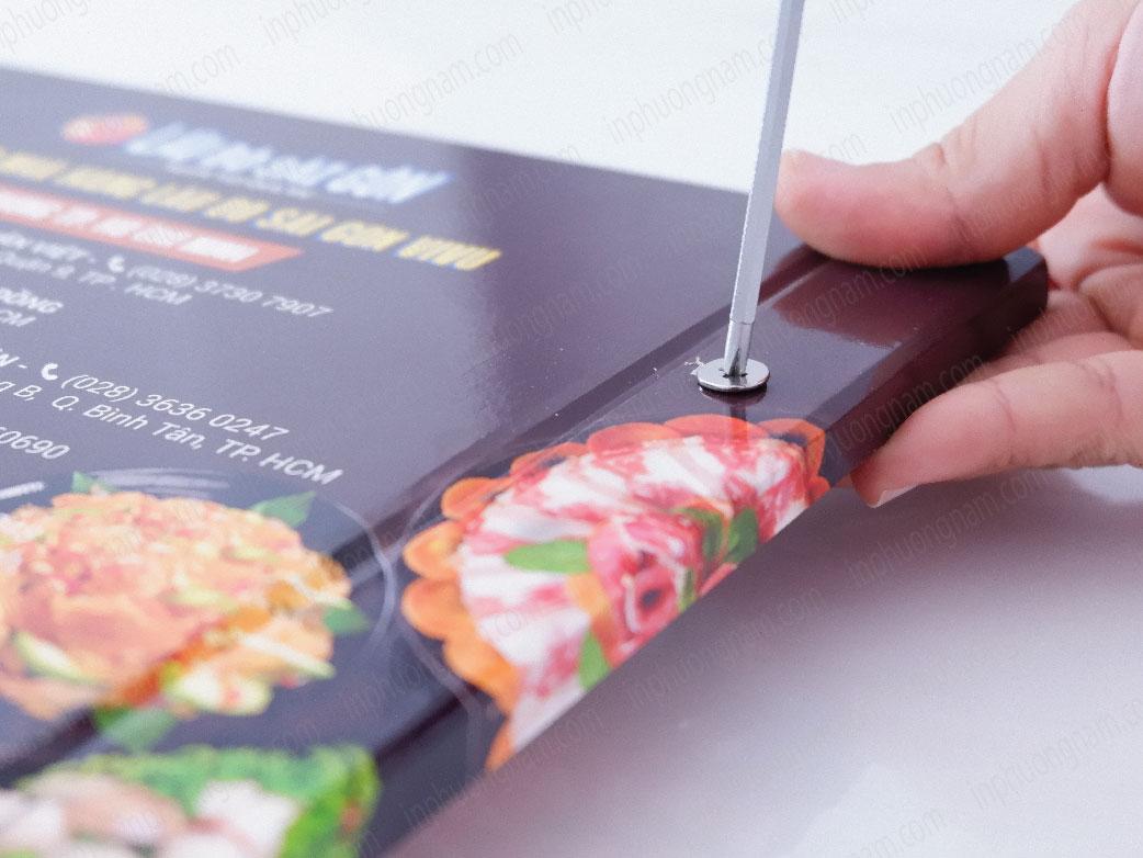 Thành phẩm menu Thành phẩm menu