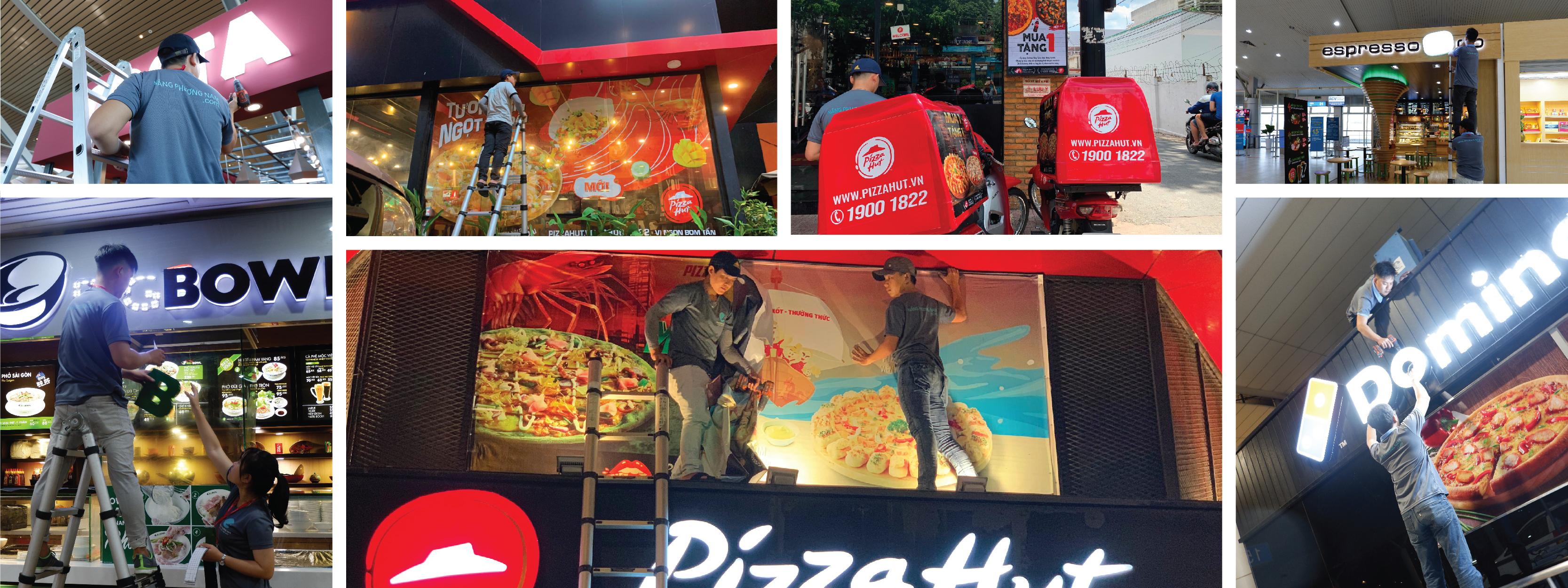 THi công làm bảng hiệu nhà hàng THi công làm bảng hiệu nhà hàng