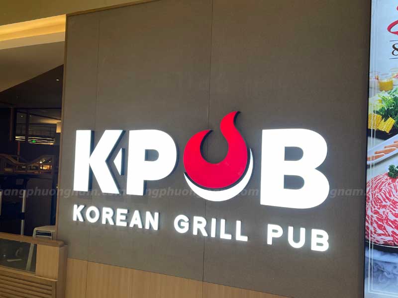bang-hieu-den-led Bảng hiệu nhà hàng đèn led nổi bật