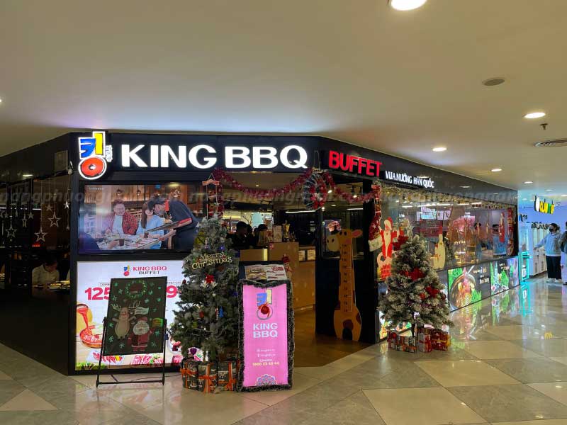 bang-hieu-nha-hang-king-bbq bảng hiệu nhà hàng king BBQ