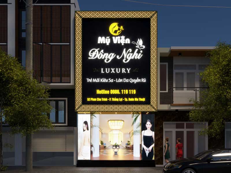 bang-hieu-spa-vien-tham-my Bảng hiệu đèn Led chữ nổi