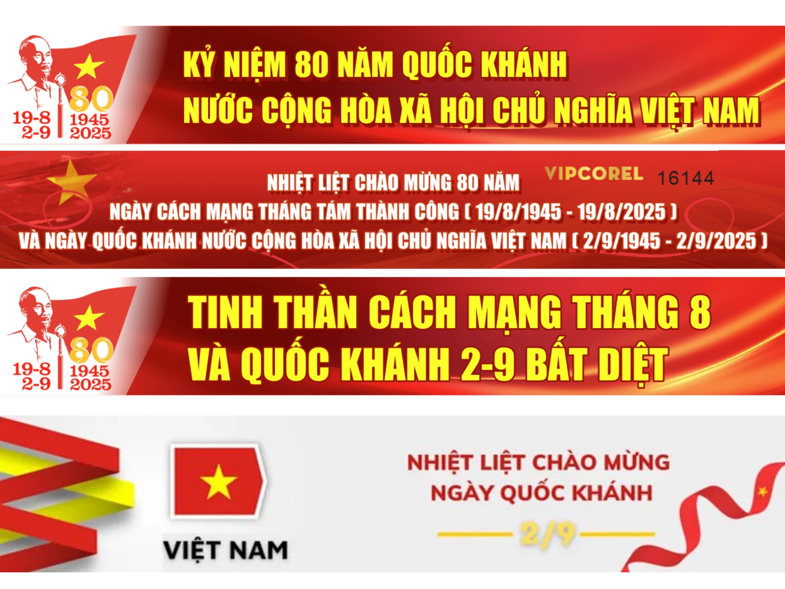 bang-ron In ấn băng rôn 2/9 chuyên nghiệp, đẹp